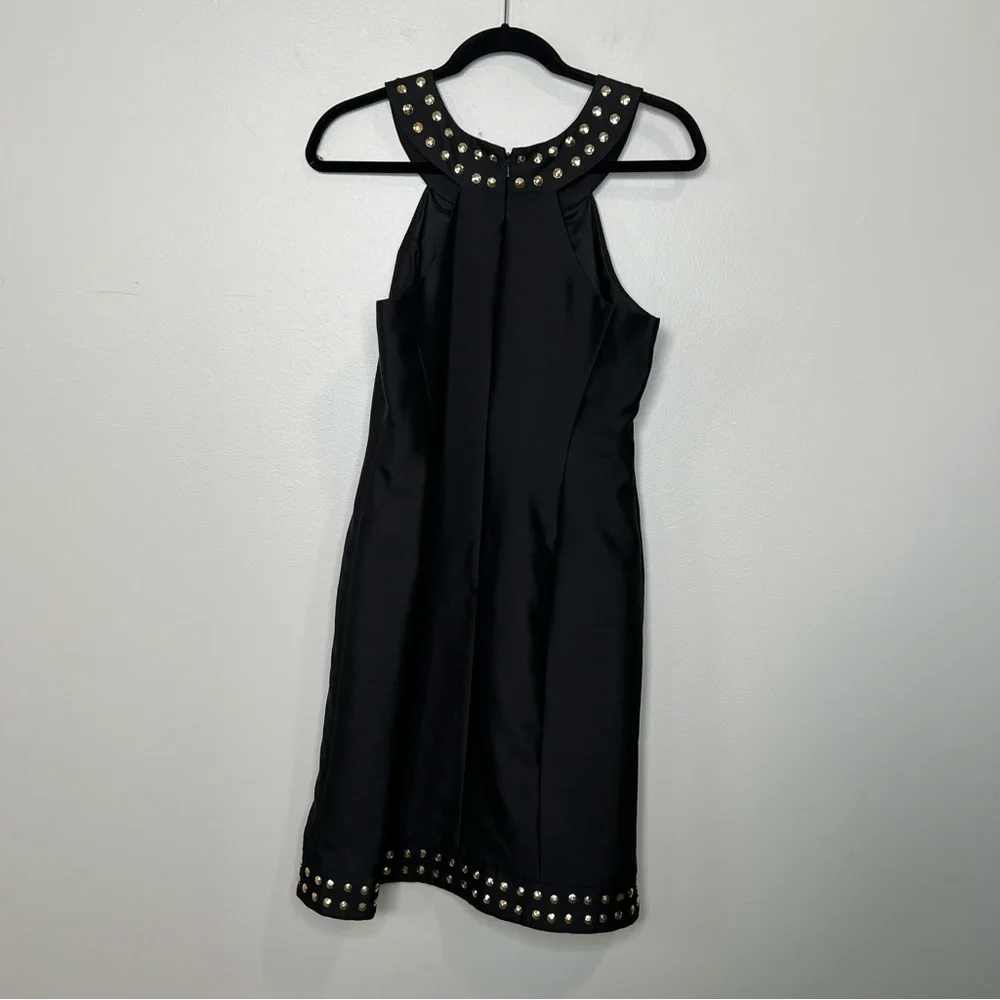 TRACY REESE Gold and Black Keyhole Classic Dress size 10